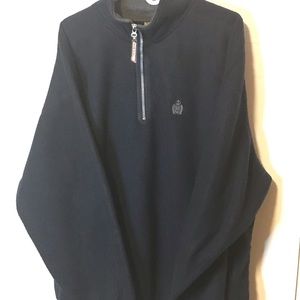 Vintage Bugle Boy Mens Blue Fleece Pullover XXL